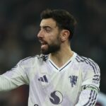 Kapitán a talizman Manchestru United Bruno Fernandes je zranený