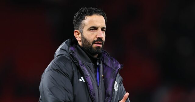 Tréner Manchestru United Ruben Amorim