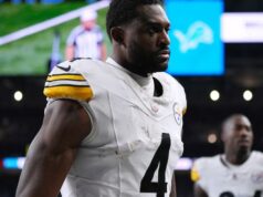 Steelers‘ DK Metcalf máva na fanúšika, ktorý ho nazval jeho krstným menom Steelers' DK Metcalf máva na fanúšika, ktorý ho nazval jeho krstným menom