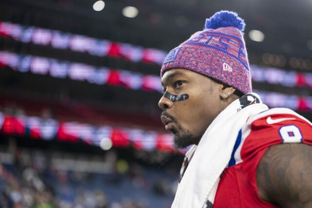 Stefon Diggs zatratený organizáciou PETA, keď tváre aktivistov Patriots WR logo pochodového šialenstva