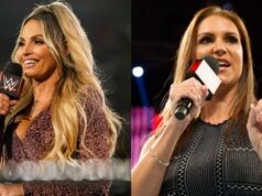 Stephanie McMahon prekvapí Trish Stratus; Reaguje člen Siene slávy WWE Stephanie McMahon prekvapí Trish Stratus; Reaguje člen Siene slávy WWE