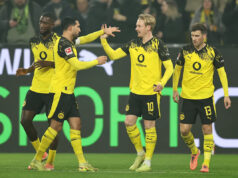 Stredopoliar Dortmundu predlžuje bodovú sériu s klinickým záverom Stredopoliar Dortmundu predlžuje bodovú sériu s klinickým záverom 🔢