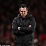 Unai Emery mal po výhre 4:1 Aston Villy v Arsenale o čom premýšľať.