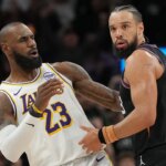 Súboj LeBron James a Dillon Brooks vo výhre Lakers nad Suns