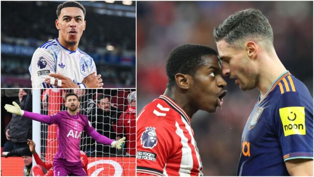 Sunderland vyhral nádherne drobné derby, keď Rogers, Haaland žiarili v Sunderland vyhral nádherne drobné derby, keď Rogers, Haaland žiarili v boji o titul a Vicario hrozne pre Spurs