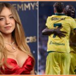 Christian Pulisic oslavuje gól za AC Miláno