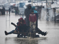Tábory v Gaze sa pripravujú na záplavy, keďže Izrael blokuje kľúčové zásoby prístreškov | Gaza Tábory v Gaze sa pripravujú na záplavy, keďže Izrael blokuje kľúčové zásoby prístreškov | Gaza