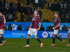 Taliansky superpohár: Bologna porazila Inter Miláno v penaltovom rozstrele a vo finále sa stretne s Neapolom Taliansky superpohár: Bologna porazila Inter Miláno v penaltovom rozstrele a vo finále sa stretne s Neapolom