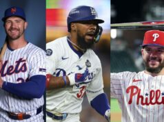 Teoscar Hernandez vstupuje do obchodných diskusií; Red Sox eye Pete Alonso, Kyle Schwarber ako primárny cieľ logo pochodového šialenstva