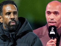 Thierry Henry pošle správu keltskej rade, keď sa Wilfried Nancy rozhodla prepustiť Thierry Henry na udeľovaní cien Športová osobnosť roka 2025