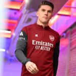 Viktor Gyokeres pred tréningom Arsenalu