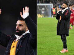 To, čo Salaha videli robiť na plný úväzok pred výbušným rozhovorom Mohamed Salah z Liverpoolu máva fanúšikom na plný úväzok počas zápasu Premier League medzi Leeds United a Liverpoolom na Elland Road na...