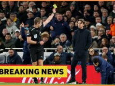 Tottenham zaujal nový postoj k Thomasovi Frankovi Thomas Frank reaguje počas zápasu Tottenham vs Fulham