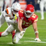 Travis Kelce necháva všetko na ihrisku v prípadnom záverečnom domácom zápase