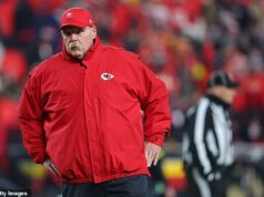 Tréner Chiefs pod palbou Andy Reid reaguje na výzvy, aby bol po hroznej sezóne prepustený Hlavný tréner Andy Reid vydal vzdorovitú správu medzi výzvami, aby bol prepustený