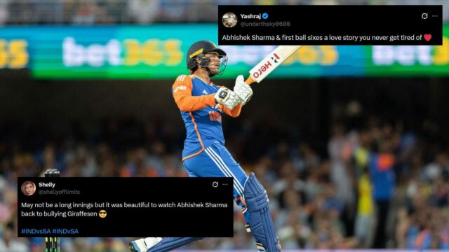 "Trestné, že Abhishek Sharma dosiahol počet úderov pod 190"
