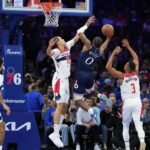 NBA: Washington Wizards vo Philadelphii 76ers