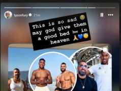Tyson Fury prelomil svoje mlčanie o autonehode Anthonyho Joshuu – a zdá sa, že potvrdzuje svoj návrat z boxerského dôchodku napriek tomu, že ich zápas o 100 miliónov libier je spochybňovaný Príbeh na Instagrame, ktorý zverejnil Tyson Fury na počesť Kevina Latifa Ayodeleho a Siny Ghami