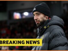 United kritizovali prestupový postoj Bruna Fernandesa Bruno Fernandes v akcii za Man Utd