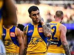 Útočník West Coast Eagles údajne zapojený do nočnej bitky, ktorá zanechala jedného muža so „zlomenou čeľusťou“ The West Coast Eagles vyšetrujú pouličnú bitku, do ktorej sa údajne zapojil hráč AFL Tyler Brockman
