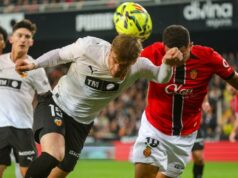 Valencia a Mallorca zatnú zuby pred zimnou prestávkou na darčeky Hugo Ďuro oslavuje vyrovnanie.