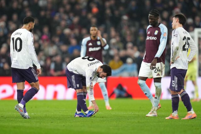 Bruno Fernandes je najnovším prírastkom na listinu zranených Manchestru United (AFP cez Getty Images)