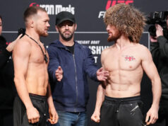 Video: Slávnostné váženie UFC 323 naživo z Las Vegas Download app from appStore