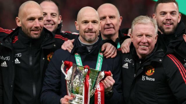 Víťaz UCL Man United hovoril štyrikrát pred predĺžením zmluvy s Erikom ten Hagom
