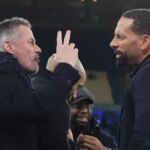 Rio Ferdinand a Jamie Carragher