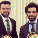 Rammy Abbas Issa a Mohamed Salah stoja spolu