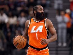 Vráti sa James Harden senzačným Houstonom? Bývalý šampión dáva jednu hlavnú podmienku pre Kevin Durant Reunion logo pochodového šialenstva