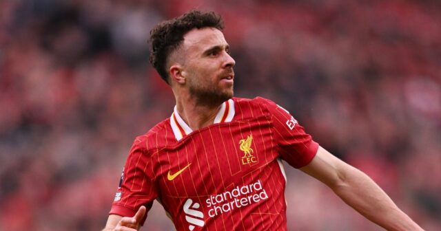 Diogo Jota hrá za Liverpool