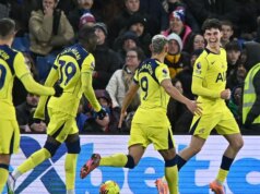 Všetko, čo potrebujete vedieť o víťazstve Tottenhamu v Premier League v Crystal Palace Archie Gray oslavuje gól za Tottenham