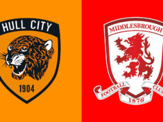 Výber štatistík: Hull City v Middlesbrough Obrázok s podrobnosťami o tom, ako sledovať svoj majstrovský tím na BBC Sport: "V aplikácii? Klepnutím na ikonu zvončeka dostanete správy o svojom klube. Ste prihlásený/-á v prehliadači? Ak chcete zostať v obraze, kliknite na tlačidlo „Sledovať“.