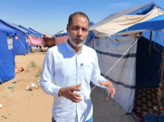 Vysídlenému táboru dochádzajú zásoby pre ľudí utekajúcich pred vojnou v Sudáne | Sudánska vojna Vysídlenému táboru dochádzajú zásoby pre ľudí utekajúcich pred vojnou v Sudáne | Sudánska vojna