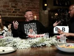 Wayne Rooney vymenúva dve hlavné jedlá vianočnej večere, ktoré nenávidí, a odhaľuje kontroverzný predmet na svojom tanieri, zatiaľ čo Paul Scholes je pre svoju BIZARRÚ slávnostnú tradíciu nazývaný ‚špinavý b*****d‘. Voľby Wayna Rooneyho vyvolali pobavenie medzi Kelly Somers a Dion Dublin