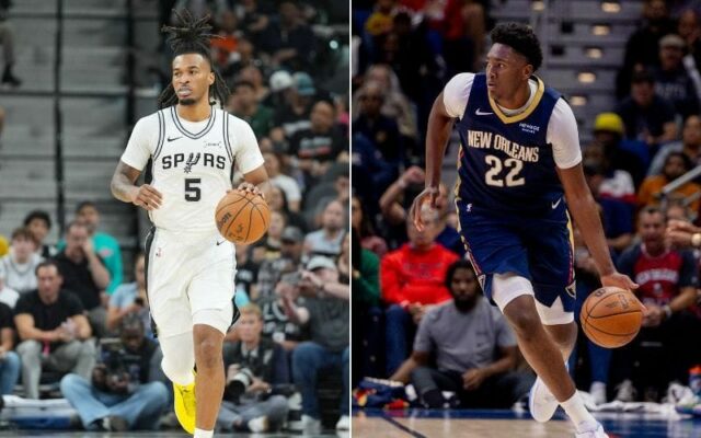 Základné zostavy San Antonio Spurs vs New Orleans Pelicans (8. logo pochodového šialenstva