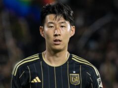 Žena, ktorá vydierala syna Heung-mina tvrdením, že je tehotná a jeho dieťa je uväznené COMMERCE CITY, COLORADO - 18. OKTÓBRA: Heung Min Son z futbalového klubu Los Angles hrá proti Colorado Rapids v prvom polčase v Dick's Sporting Goods Park 18. októbra 2025 v Commerce City, Colorado. (Foto: Matthew Stockman/Getty Images)