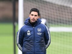 Žiadna Rice and Timber, nové obavy zo zranenia – Štyri veci, ktoré sme si všimli na tréningu Arsenalu pred Wolves Zdá sa, že Mikel Arteta nemá na poslednom tréningu päť kľúčových hráčov Arsenalu