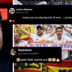 "Znamená to, že hráme s 10 mužmi", "Xabi chce von"