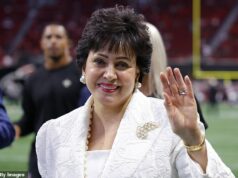 Zoznámte sa s „Najmocnejšou ženou v športe“: Gayle Bensonová odkrýva hosťovanie Trumpa na Super Bowle a prečo ju „nikto nezastrašuje okrem Boha“ Gayle Benson (78) je majiteľkou New Orleans Saints aj Pelicans