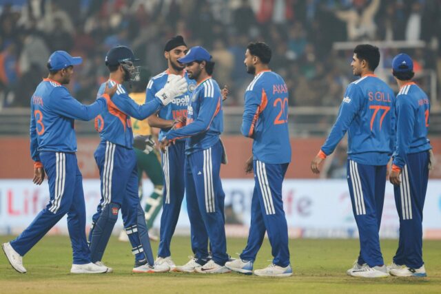 Suryakumar Yadav bol zaskočený za bowlingom Marca Jansena v druhom T20I proti Južnej Afrike. (P/C: Getty)