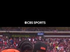 „Nepríjemný“ výbuch spoluhráča Shedeura Sandersa na adresu nováčika rozohrávača rozhneval fanúšikov NFL, pretože vzrušený moment sa stal virálnym Jerry Jeudy a Shedeur Sanders mali v nedeľu popoludní búrlivý rozhovor