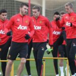 Andreas Pereira z Manchestru United počas zápasu Ligy majstrov UEFA medzi Manchestrom United a Wolfsburgom na Old Trafford 30. septembra 2015 v Manchestri v Spojenom kráľovstve.