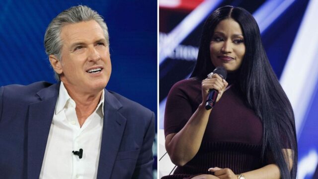 „Prosím, našľapujte zľahka“ – Nicki Minaj si počas vystúpenia na TPUSA AmFest namieri na Gavina Newsoma a prezýva ho „Newscum“
