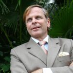 Thomas Zilliacus, výkonný predseda a generálny riaditeľ YuuZoo, pózuje na fotografii vo Wan Chai