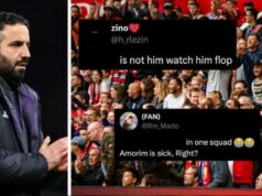 „Sledujte, ako prepadáva“, „Amorim je chorý“ – fanúšikovia Manchestru United nie sú spokojní s tým, že obranca je súčasťou zostavy proti Bournemouthu Manchester United are looking to defeat Bournemouth in the Premier League