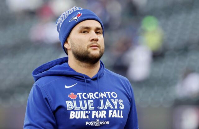 „To znamená, že tak veľmi chce odísť z Blue Jays? logo pochodového šialenstva