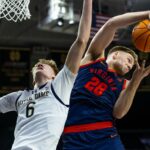 Basketbal NCAA: Virginia at Notre Dame