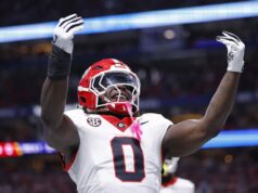 5 najlepších miest na pristátie pre ex-Georgia RB ft. UCLA logo pochodového šialenstva